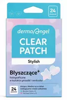 Silesian Pharma DERMA ANGEL Stilingi hidrokoloidiniai pleistrai nuo poodinio spuogo su salicilo rūgštimi Stilizuojantys holografiniai 1 pak. – 24 vnt. (6318032)