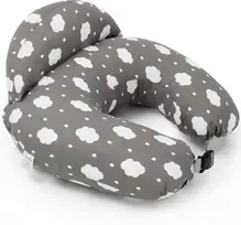 Momcozy - Reguliuojama maitinimo pagalvėlė debesis/pilka (NP001-WG11NB-A)