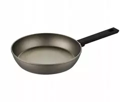 Keptuvė Lumarko Aston 20 cm indukcinė. Autorius Mateusz Gessler (šampanės spalvos, neprideganti danga, juoda rankena) (FLORINA-PA-107-68)