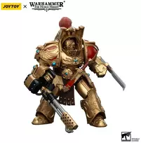Figūrėlė Jada Toys Figūrėlė Warhammer The Horus Heresy Legio Custodes Aquilon Terminator Squad Aquilon su Infernus Firepike 1/18 14 cm