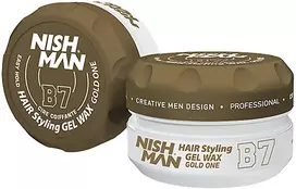 NISHMAN Hair Styling Wax Gold One plaukų formavimo vaškas, 150 ml