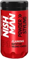 NISHMAN Powder Hair Styling Wax Flaming plaukų formavimo vaškas, 20 g