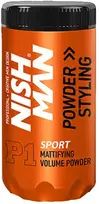 NISHMAN Powder Hair Styling Wax Sport plaukų modeliavimo vaškas, 20 g