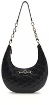 Guess Moterų rankinė Frances Banana Bag HWQG2241010-BLA