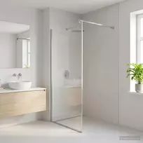 Dušo sienelės laikiklis 70-120 cm 6/8 mm stiklui Chromo