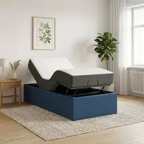 Elektrinis reguliuojamas lovos rėmas Mėlyna 200 x 70 x 33,5 cm