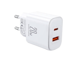 Įkroviklis Joyroom JR-TCF05 Flash, 20W + C į L kabelis 1m (balta)