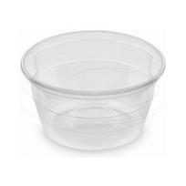 Indeliai Plastikiniai Apvalūs 350 ml (50 vnt) Skaidrūs