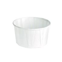 Indeliai popieriniai FirSTPACK PLISSE 120 ml Balti