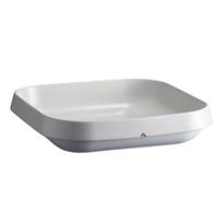 Indas Baltas 30x30x6,5 cm Kvadratinis