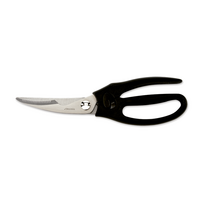 Žirklės paukštienai ARCOS 24 cm Juodos