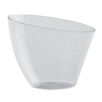 Indeliai Plastikiniai 85 ml 100 vnt. Skaidrūs