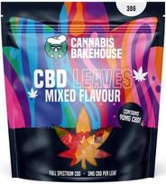 Cannabis Bakehouse CBD guminukų lapeliai „Mix“, 18 vnt. × 5 mg CBD, 30 g