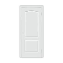 Vidaus durų varčia rėminė Domoletti Classic B, universalios, balta sp., 200 x 60 x 4 cm