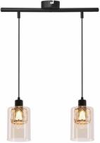 Šviestuvas lubų Candellux Lighting Ducato 32-51479, E27, 2 x 40 W, gintaro sp. / juoda sp.