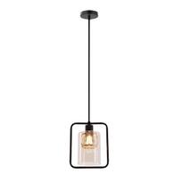 Šviestuvas lubų Candellux Lighting Destro 31-51691, E27, 1 x 40 W, gintaro sp. / juoda sp.