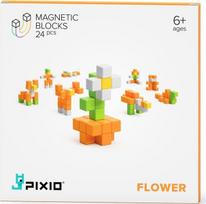 Pixio magnetiniai konstruktoriai 24 vnt. Flower Story