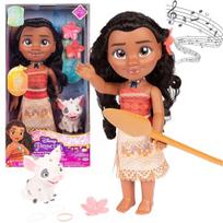 "Disney" interaktyvi dainuojanti lėlė Vaiana Moana 35 cm ir priedai, uniwersalny