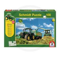 Dėlionė John Deere Puzzle with SIKU Traktor 60056044