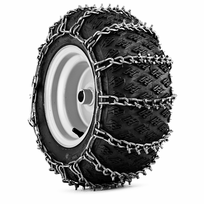 Sniego grandinės ratams Husqvarna 16x6.5-8, su dygliais