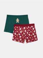 Sinsay - Kalėdinės boksikės su imbierinio sausainio žmogeliuko motyvu 2 pack - multicolor