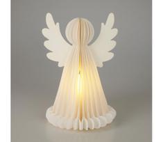 LED kalėdinė dekoracija 12xLED/3xAA 38 cm šiltai balta angelas