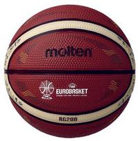 Molten BG200 EuroBasket 2025 mini krepšinio kamuolys, 1 dydis