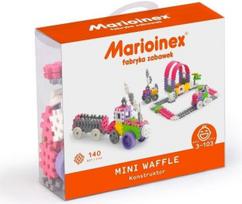 Mini Waffle Konstruktor kaladėlės 140 el. [Rausva]