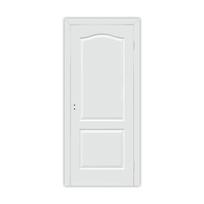 Vidaus durų varčia rėminė Domoletti Classic B, universalios, balta sp., 200 x 60 x 4 cm