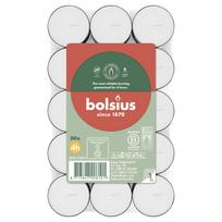 Žvakė, arbatinė Bolsius Tealights, 4 h, 50 vnt., white 30