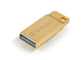 Verbatim USB Flash Drive 64GB 3.2 Metal Executive Gold