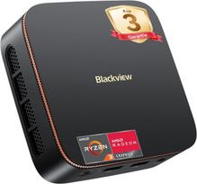 Kompiuteris Blackview MP20 AMD Ryzen 3 3300U 3.5GHz Max 16GB 512GB/SSD 2TB, Windows 11 Pro, Wifi 6, 4K UHD Display NETFLIX - Pilka