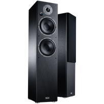 Magnat Monitor Ref. 5A Floorstanding Powered speakers, Black, Pair