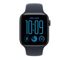 APPLE Smartwatch Watch SE 3 GPS, 40mm Midnight Aluminium Case, Navy Sport Band - S/M