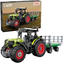 CaDA konstruktoriaus rinkinys „Claas Arion 660“ traktorius, 448 detalės, uniwersalny