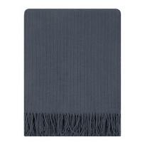 Medvilninis pledas Cozy Blankets, 100 % medvilnė, su dekoratyviniais kutais – minkštas pledas namams ir poilsiui 140×200 cm, 140x200