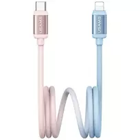 USAMS SJ757 data transfer and charging cable | USB-C to Lightning | 30W | 1.2m | blue