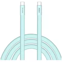 Verbatim Sync AND Charge SoftTouch data transfer and charging cable | USB-C to USB-C | 100W | 1.2m | blue