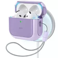 ESR Orbit Halolock MagSafe case for Apple AirPods 4 - purple