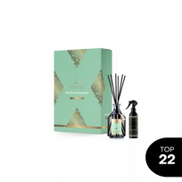 Roomoi Pistachio Pleasure namų kvapų difuzoriaus ir purškiamo kvapo rinkinys, 200 ml + 100 ml.