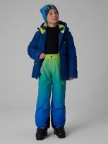 4F Snowboardo kelnės membrana 10000 berniukams - juodos 146