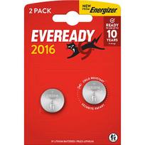 Energizer battery Eveready Lithium CR2016 BP2 7638900457063
