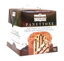 Panettone pyragas su šokoladinio kremo įdaru ir tamsaus šokolado gabaliukais, 750 g