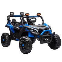 Vaikiškas elektromobilis UTV, dvivietis, 2 × 120 W, mėlynas ir juodas, 121 × 79 × 77 cm