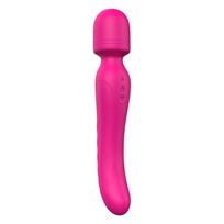 Vibratorius ir kūno masažuoklis Dreamtoys ESSENTIALS HEATING BODYWAND, šildantis, įkraunamas
