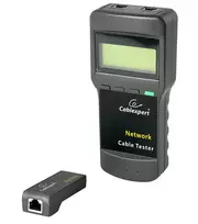 Cablexpert NCT-31 skaitmeninis tinklo kabelio testeris, juodas