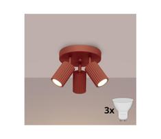BRILAGI - LED taškinis šviestuvas CRESTO 3xGU10/10W/230V oranžinis