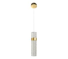 LED liustra ant laido LAGOS LED/8W/230V auksinė