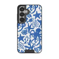 Nera - Samsung Galaxy S25 Case, Elite Dark (Magnetic) / Silver