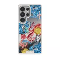 Aegean Affair - Samsung Galaxy S25 Ultra Case, Elite Mirror Light (Magnetic) / Silver